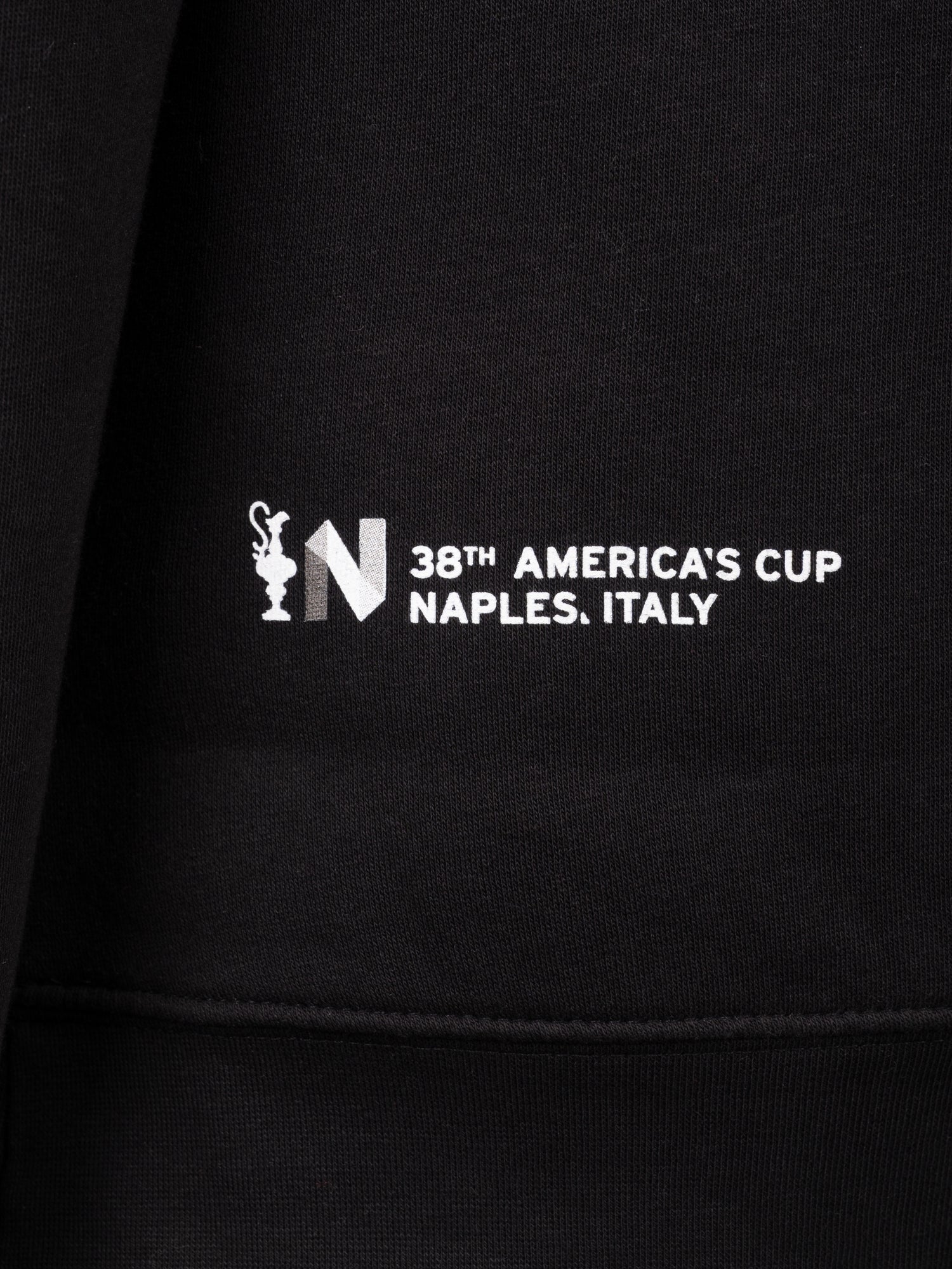 Felpa America's Cup 38 SINCE1851, Nera
