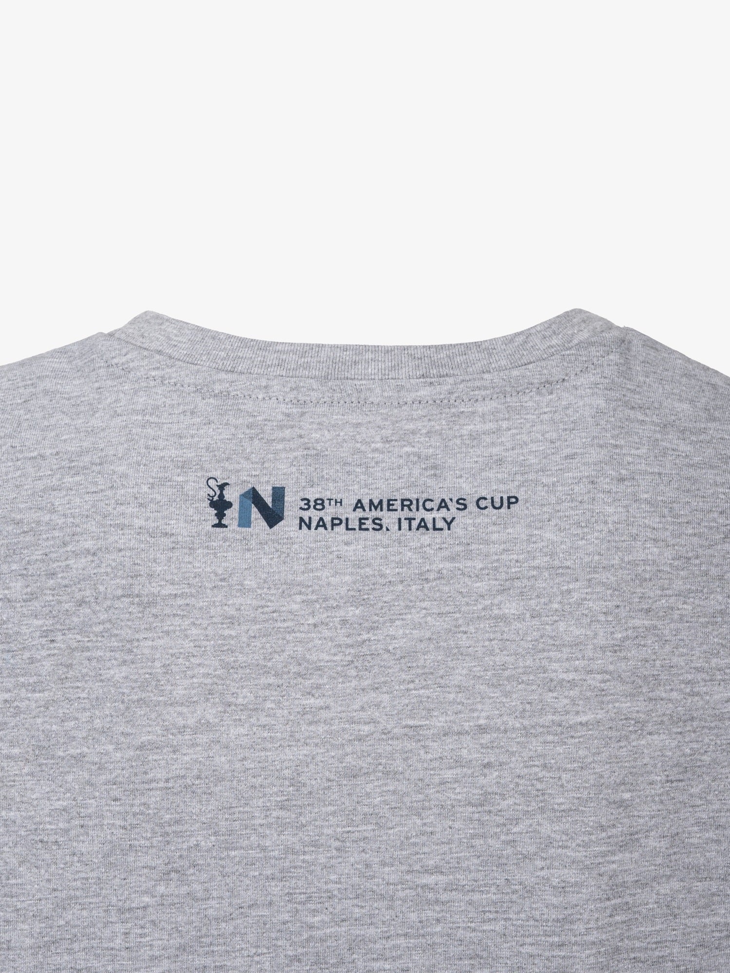 T-shirt America's Cup 38 SINCE1851, Grigio