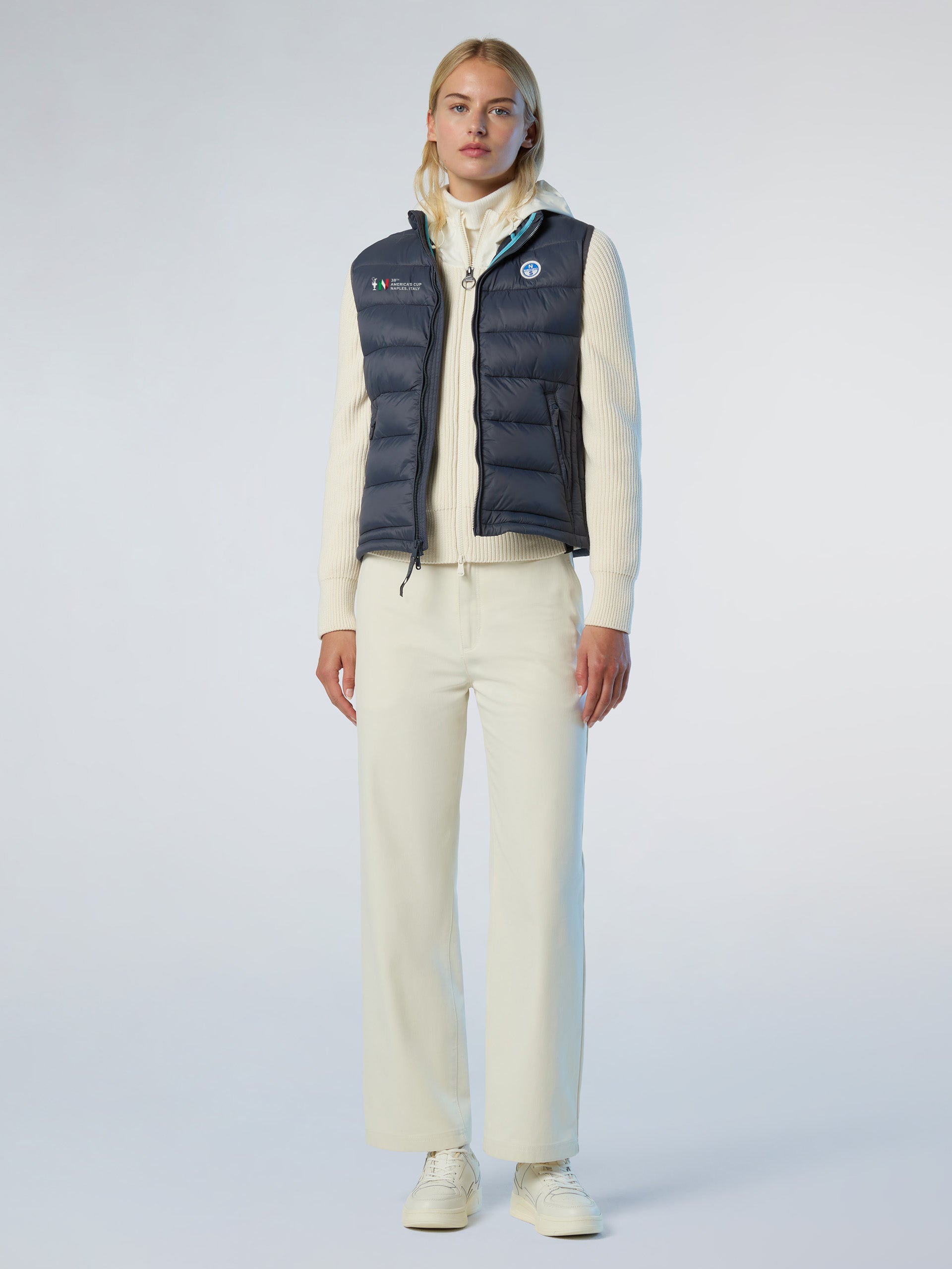North Sails AC38 Collection Galia Vest, Women, Dark grey