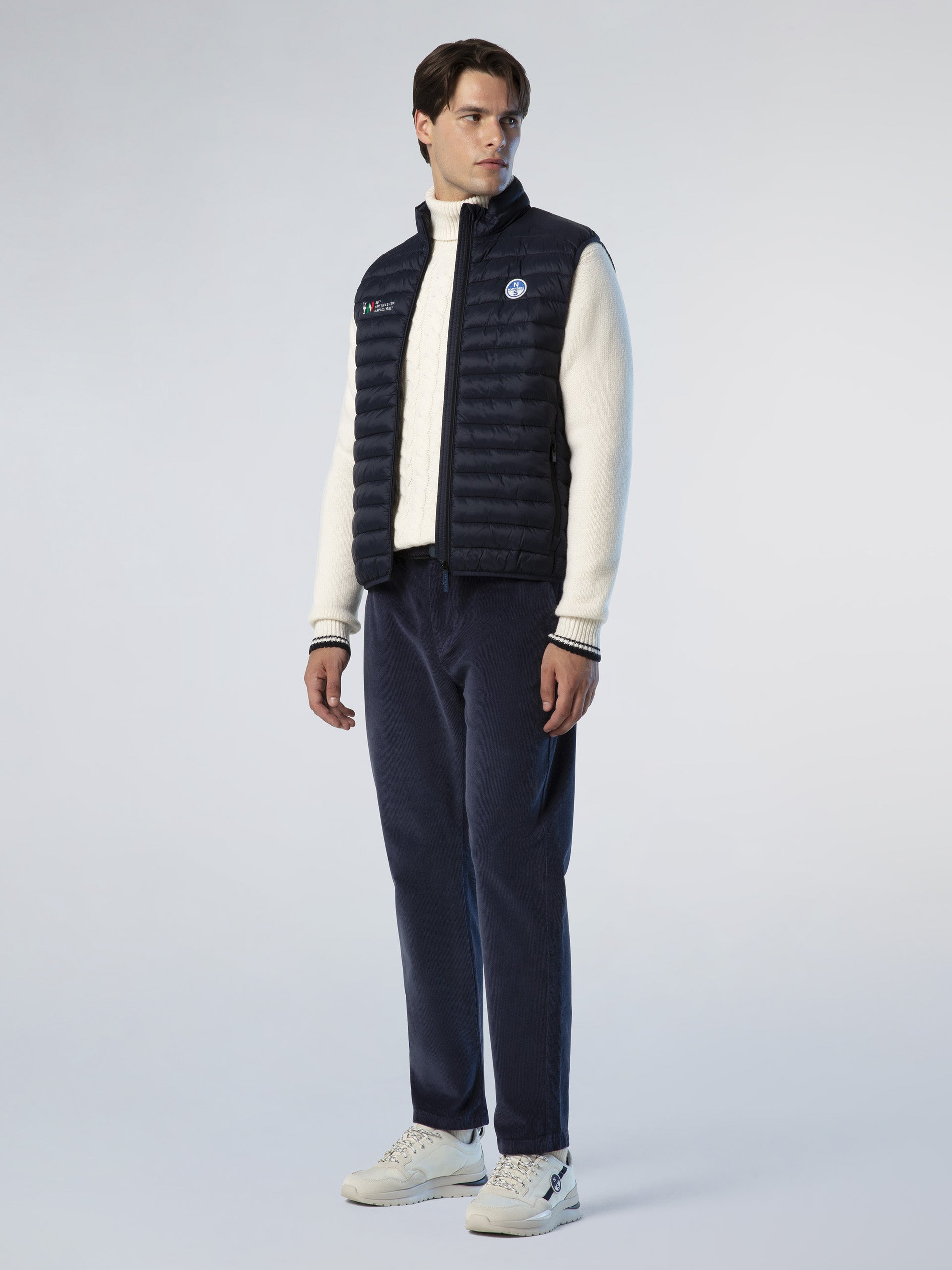 Zephyr Ultralight Vest North Sails AC38 Collection, Navy Blue
