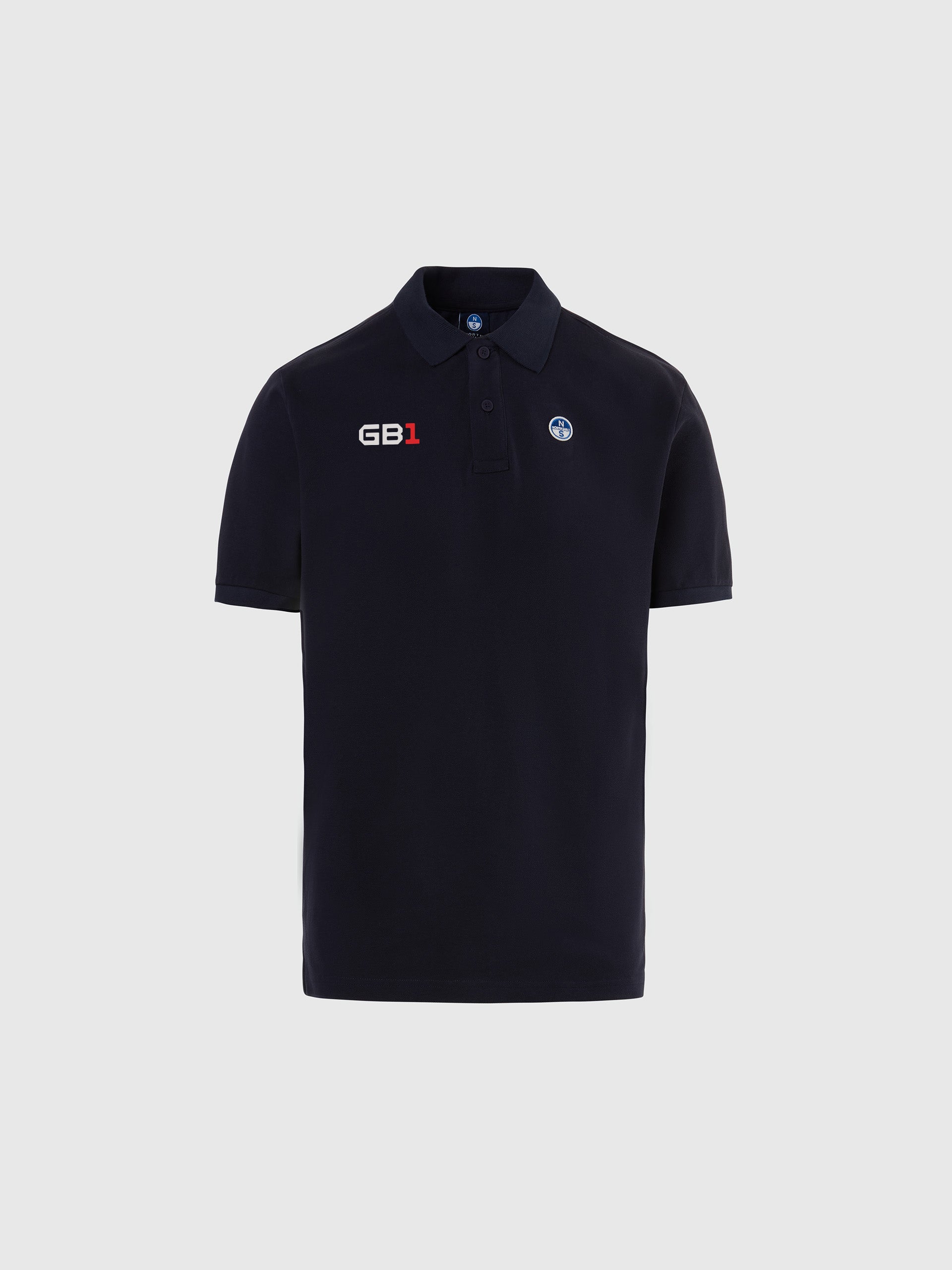 Polo Basic a Maniche Corte North Sails GB1 - Navy Blue (Blu Navy)