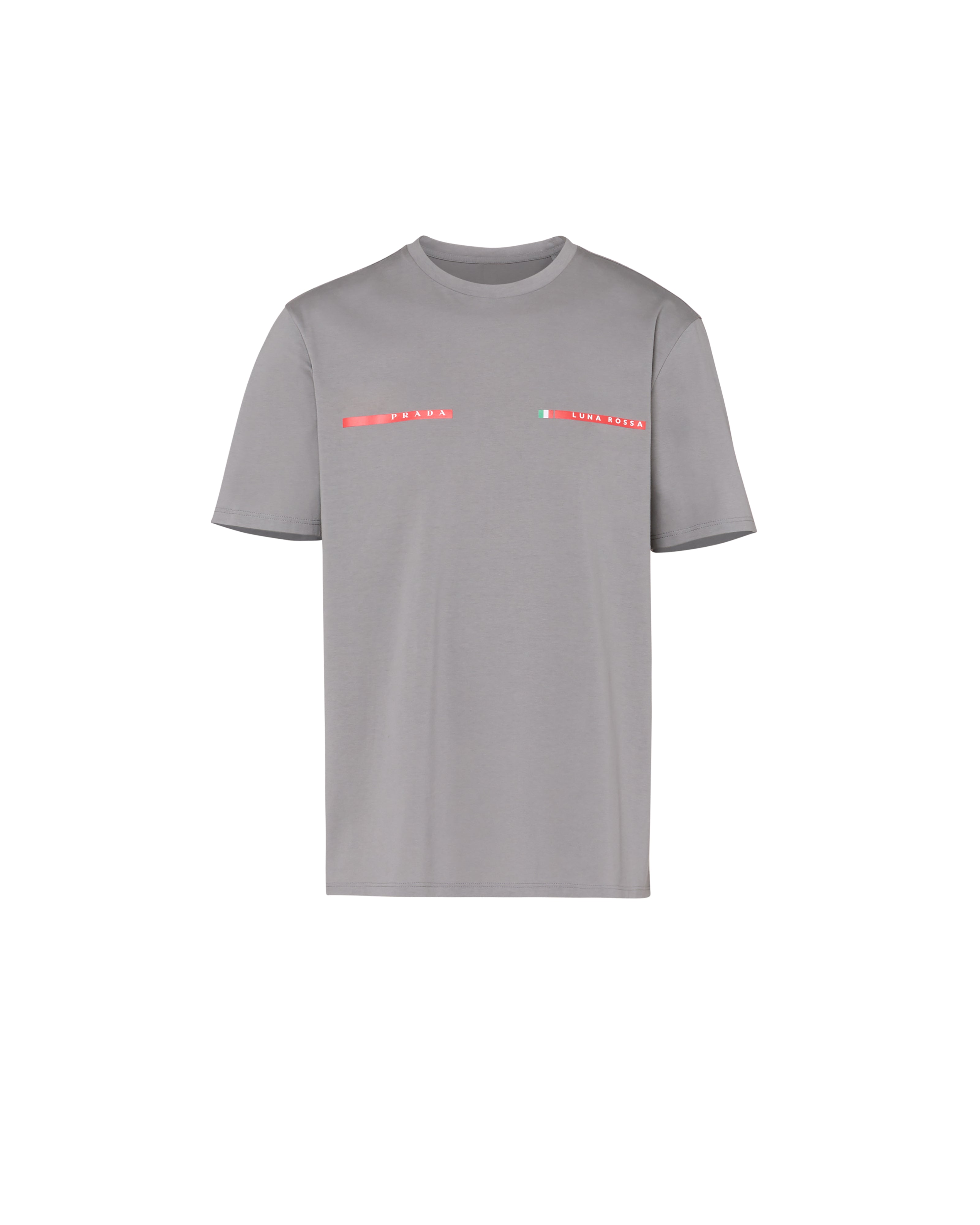 Prada Luna Rossa Jersey Grigio Uomo