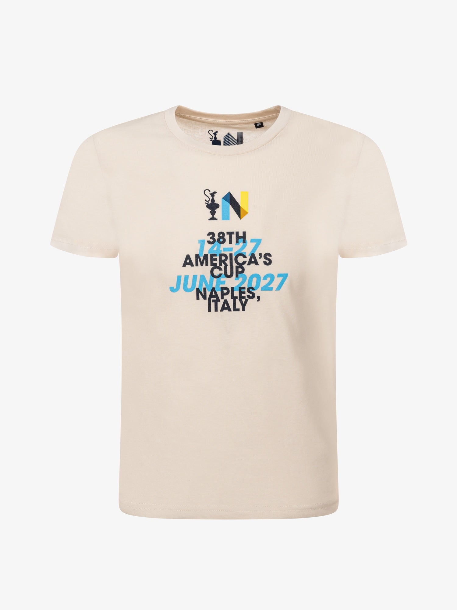 T-shirt Junior America's Cup 38 JUNE 2027, Off-White