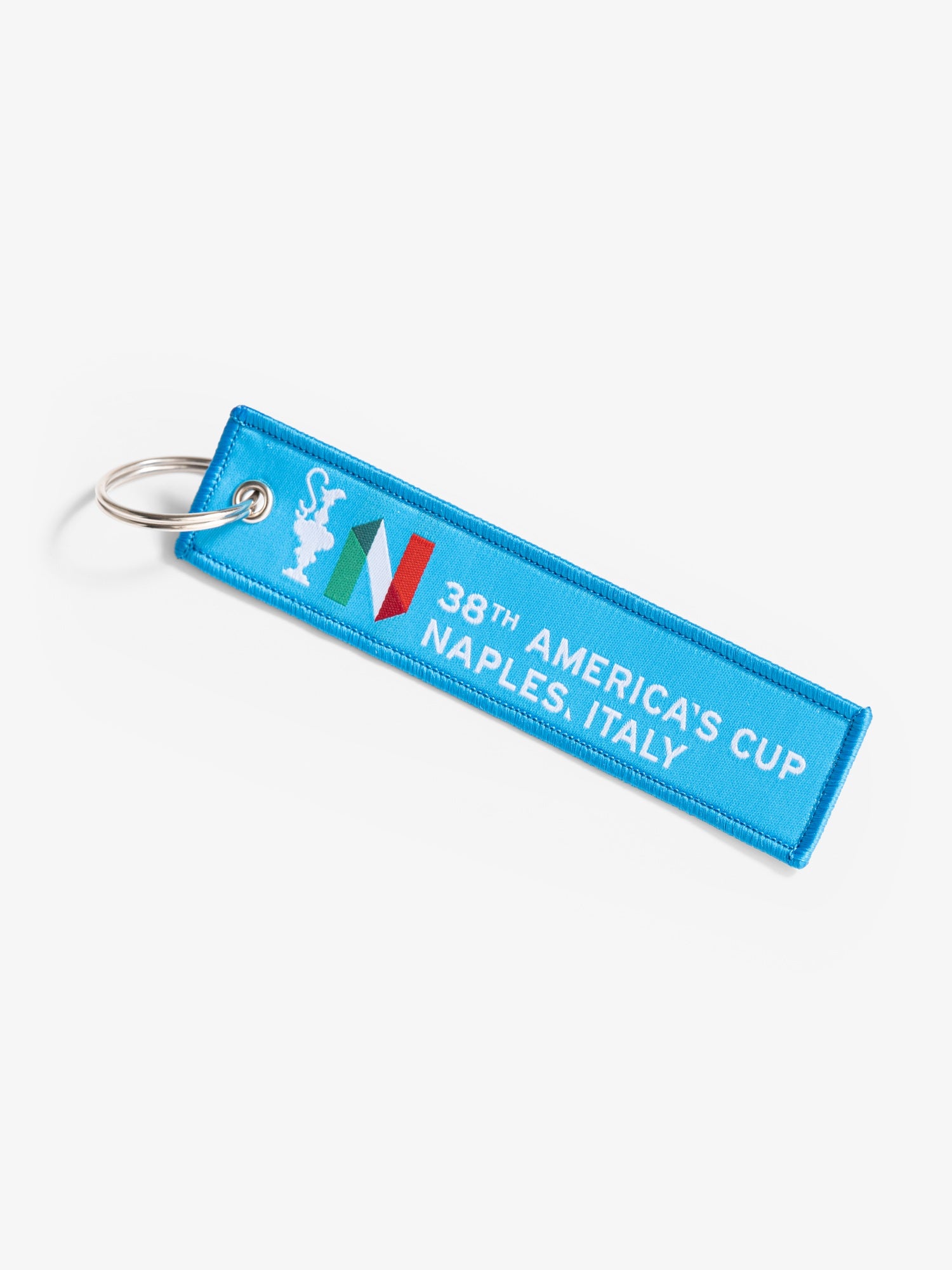 Portachiavi in tessuto America's Cup 38, Azzurro