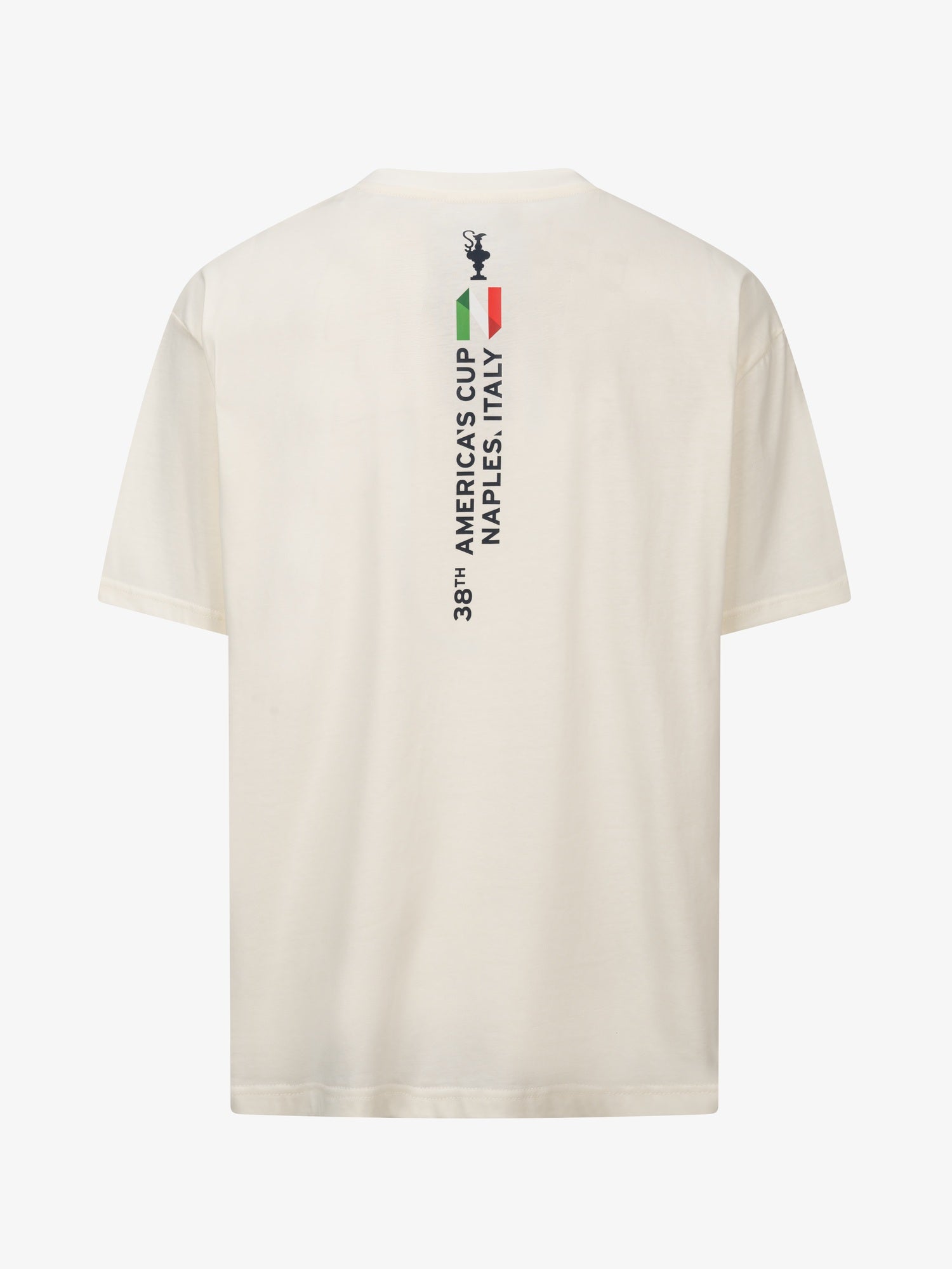 T-shirt Over-Size America's Cup 38, Off-White