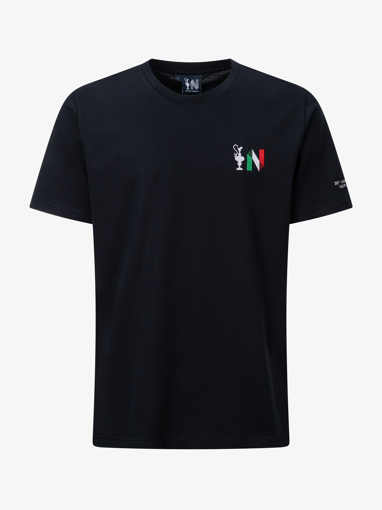 T-Shirt America's Cup 38 Road to Napoli, Navy Blue