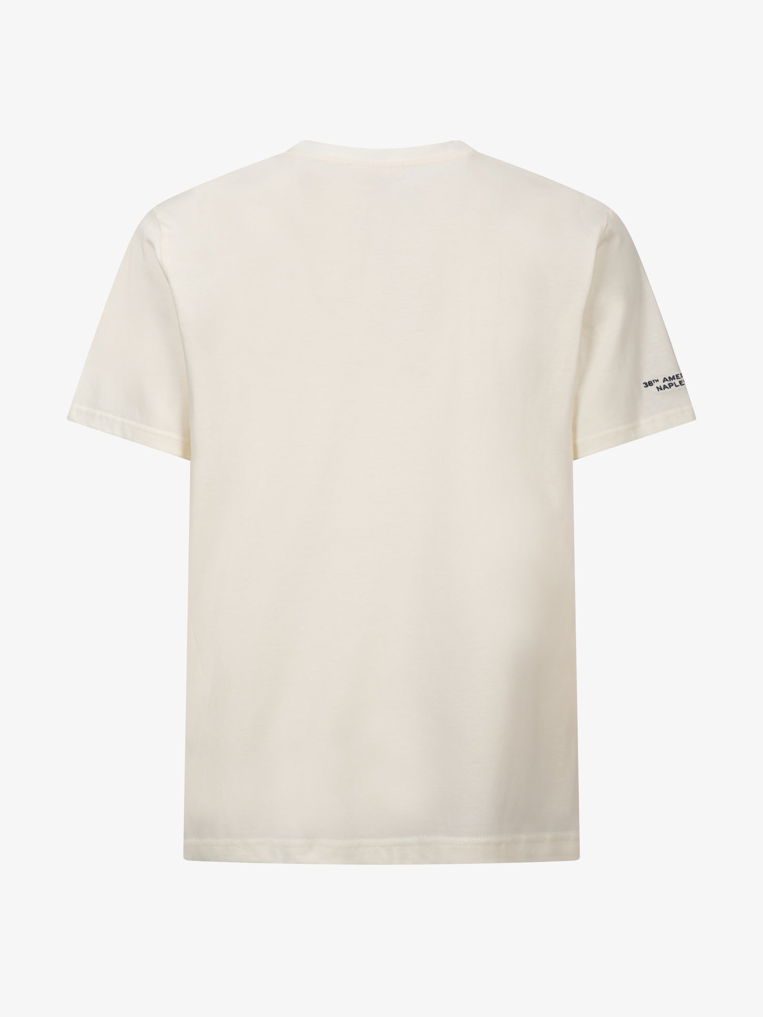T-Shirt America's Cup 38 Road to Napoli, Off-White