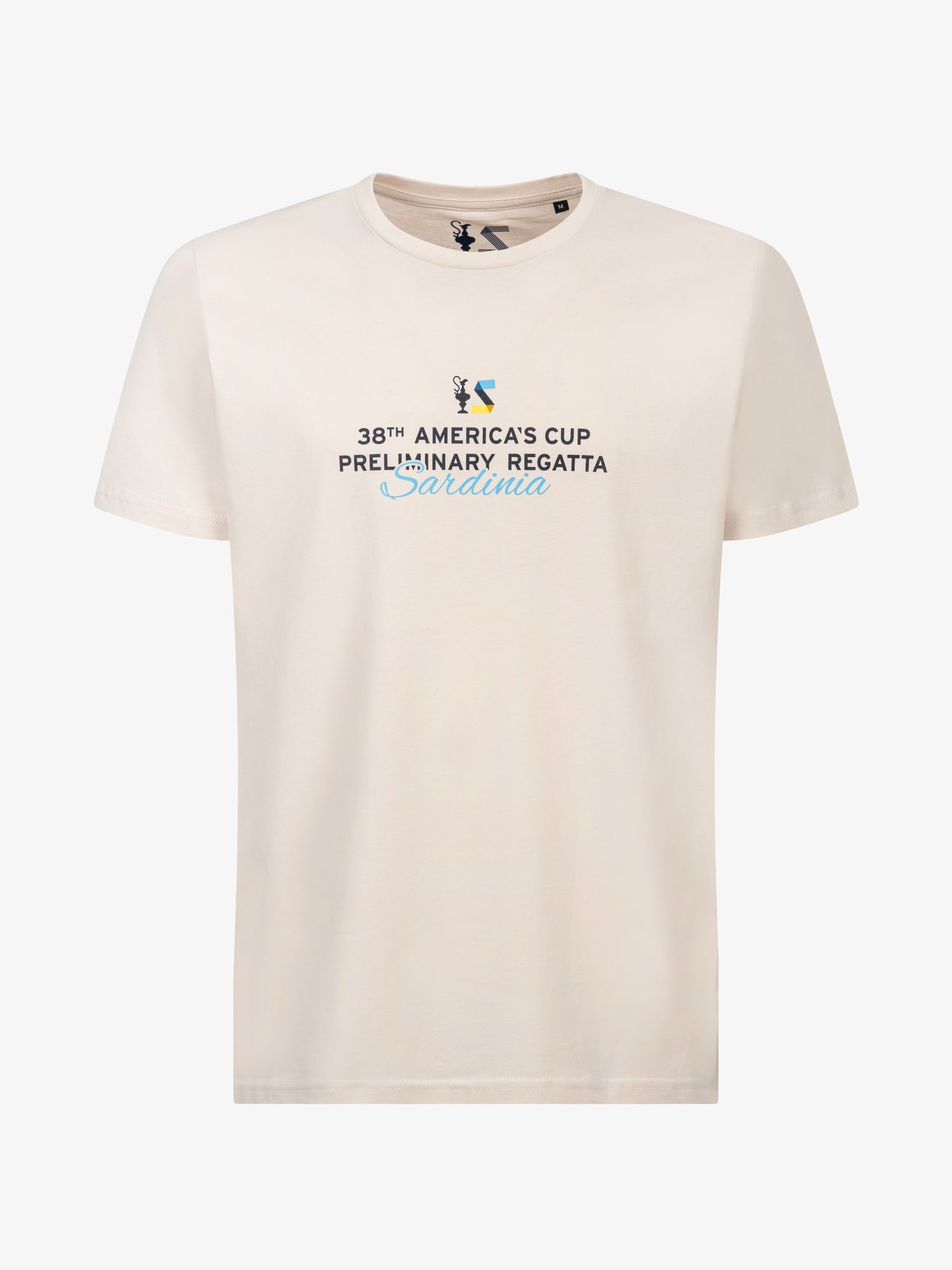 T-shirt America's Cup Sardinia Edition, Off-White