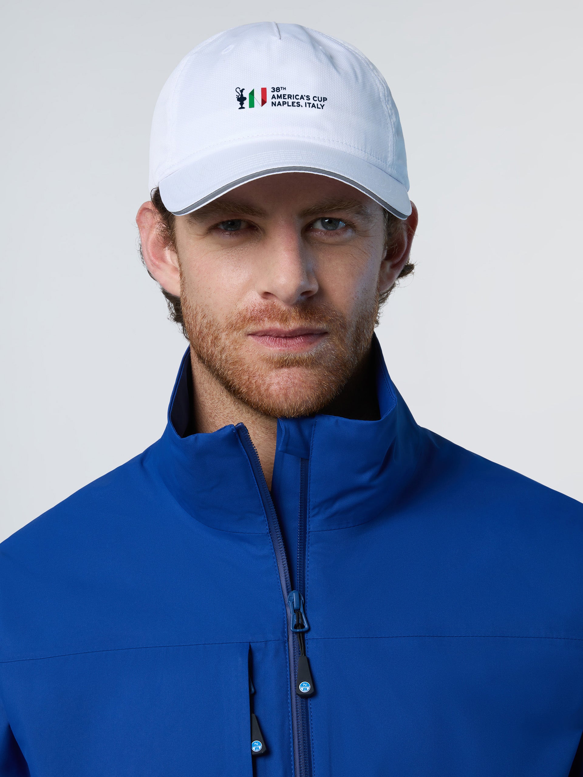 Cappellino Corporate Fast Dry Collezione North Sails AC38, Bianco