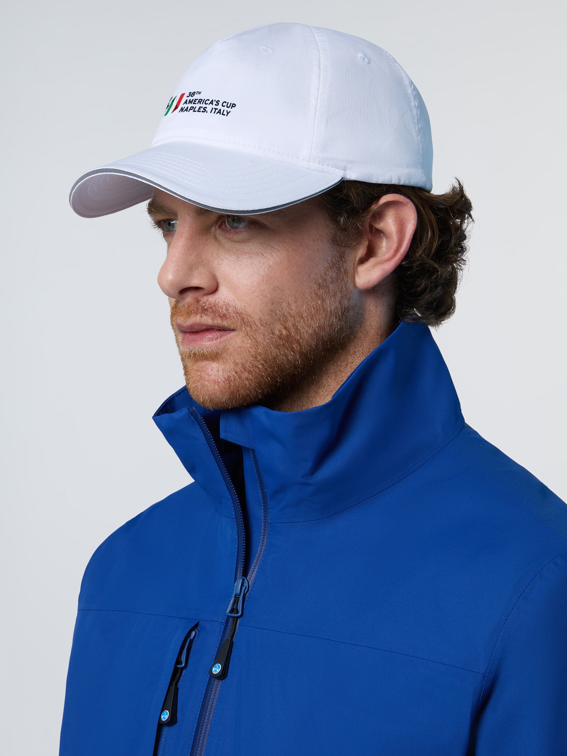 Cappellino Corporate Fast Dry Collezione North Sails AC38, Bianco