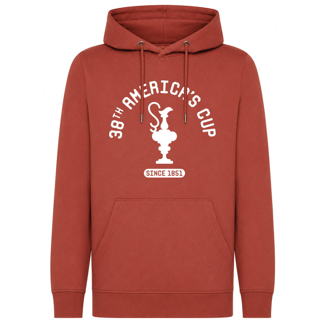 Felpa America's Cup 38 SINCE1851, Rossa