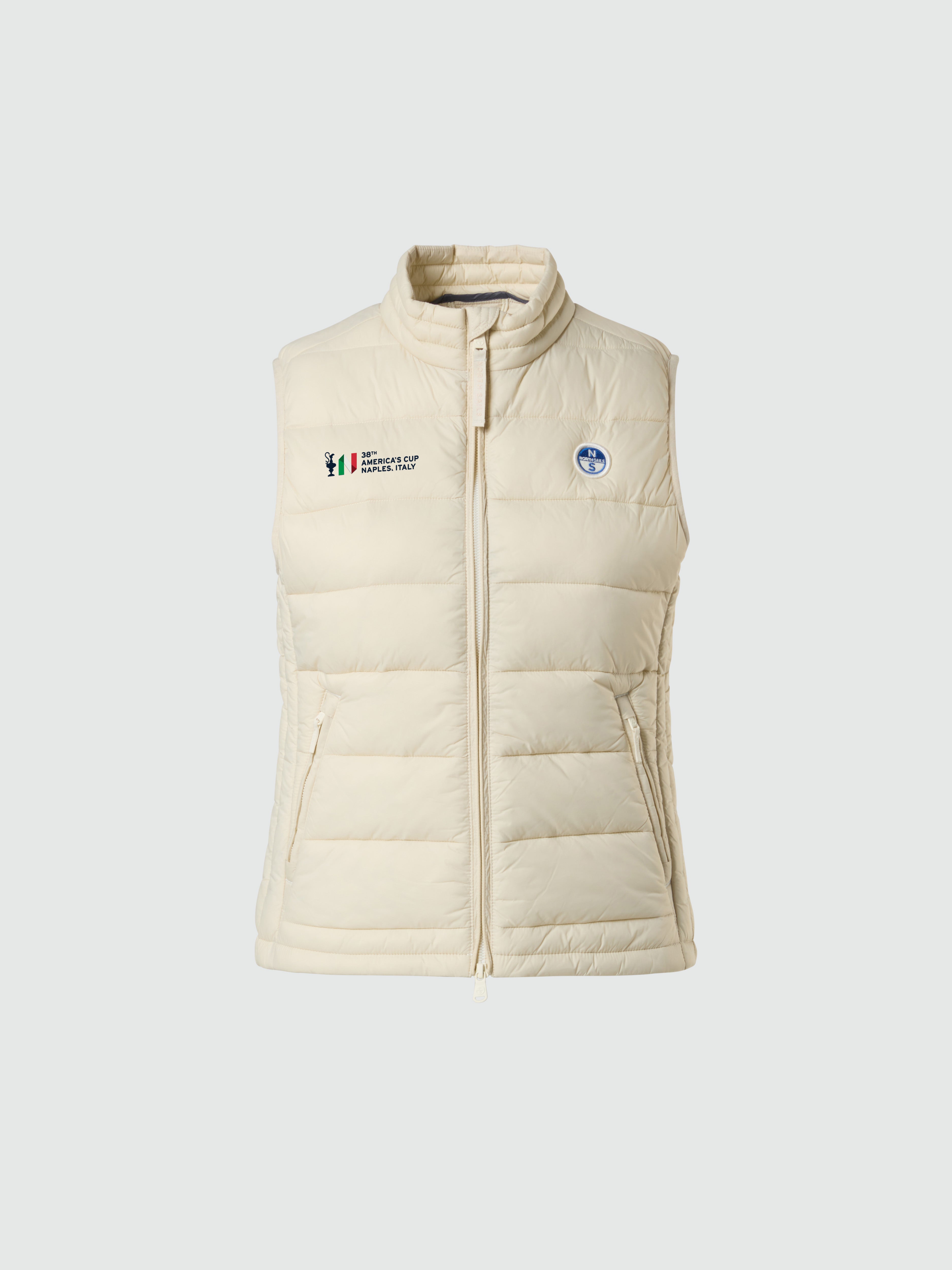North Sails AC38 Collection Galia Vest, Women, Winter White