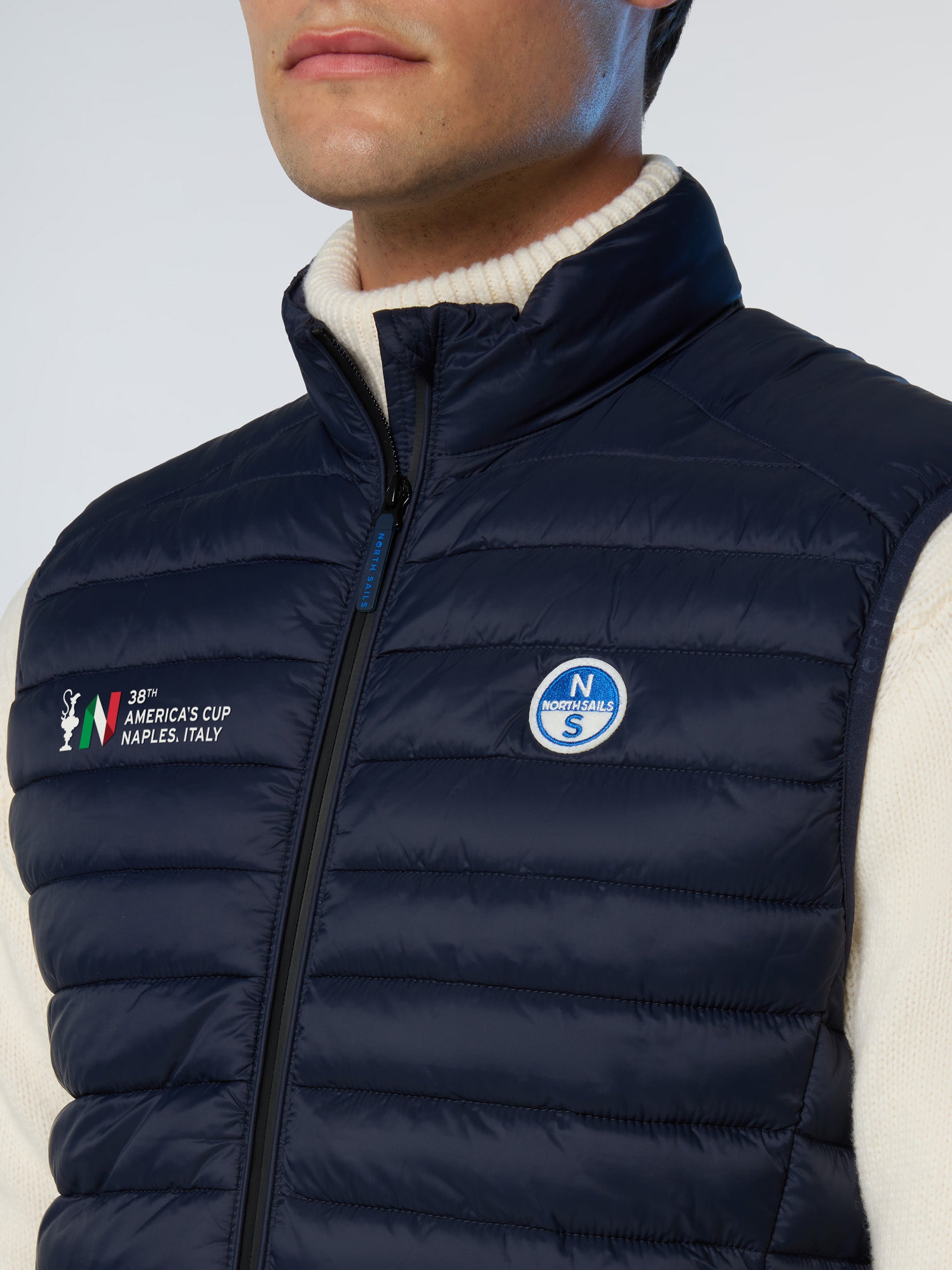 Zephyr Ultralight Vest North Sails AC38 Collection, Navy Blue  