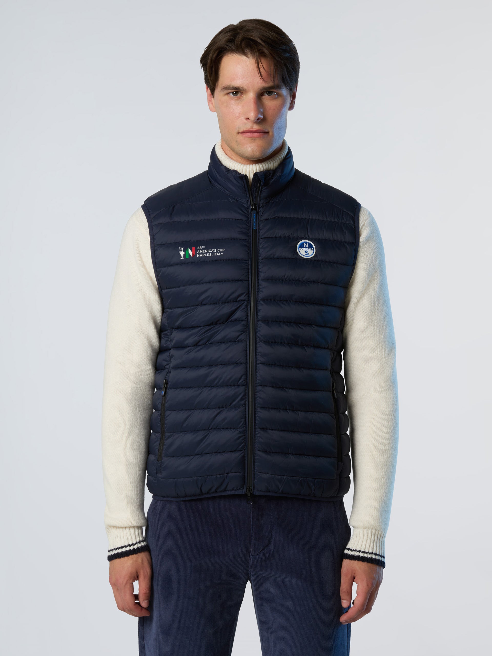 Zephyr Ultralight Vest North Sails AC38 Collection, Navy Blue  