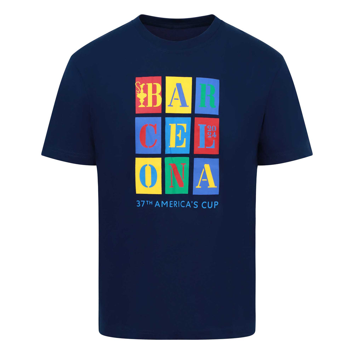 37th America's Cup Bright Square T-Shirt