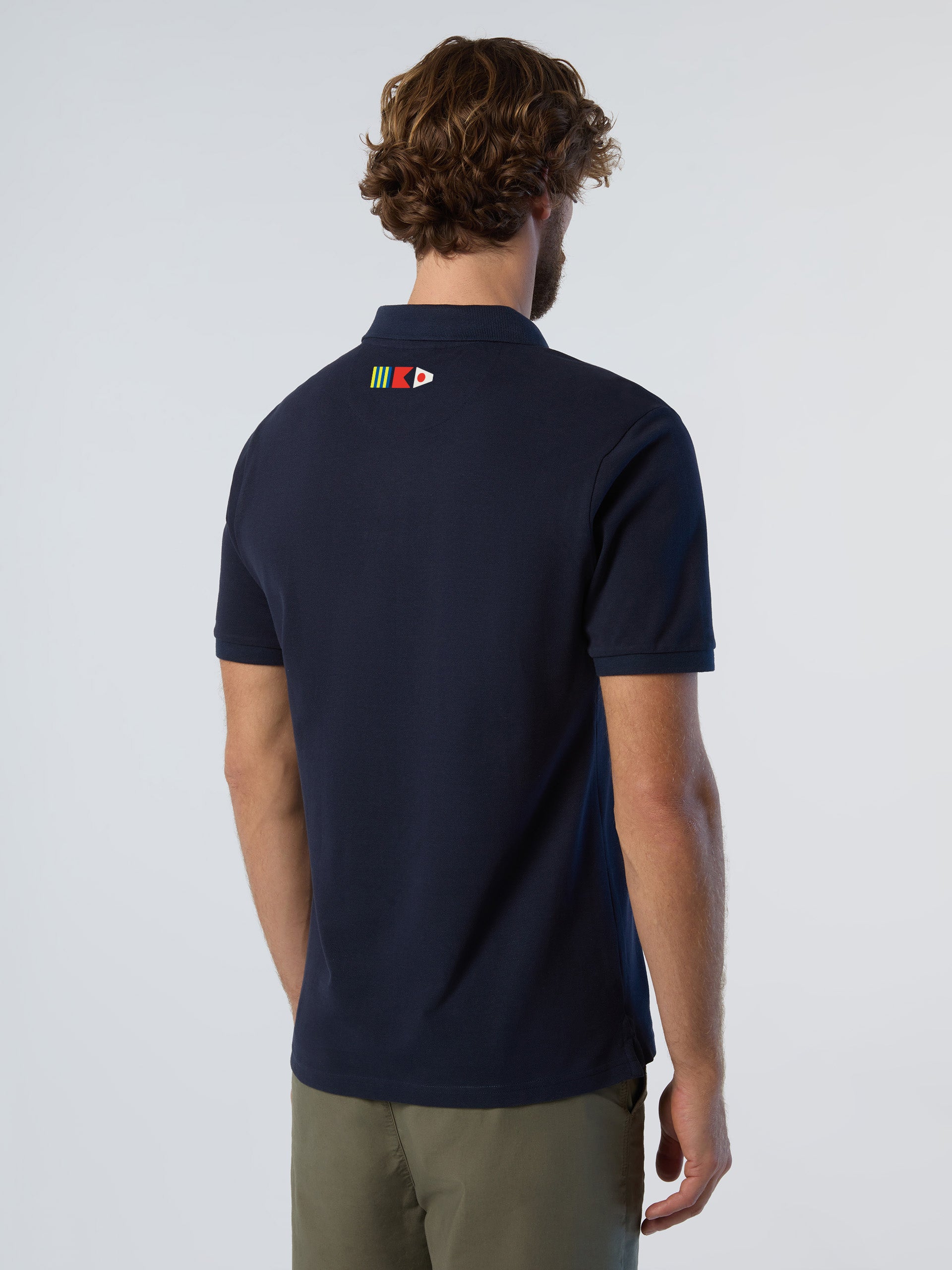 Polo Basic a Maniche Corte North Sails GB1 - Navy Blue (Blu Navy)