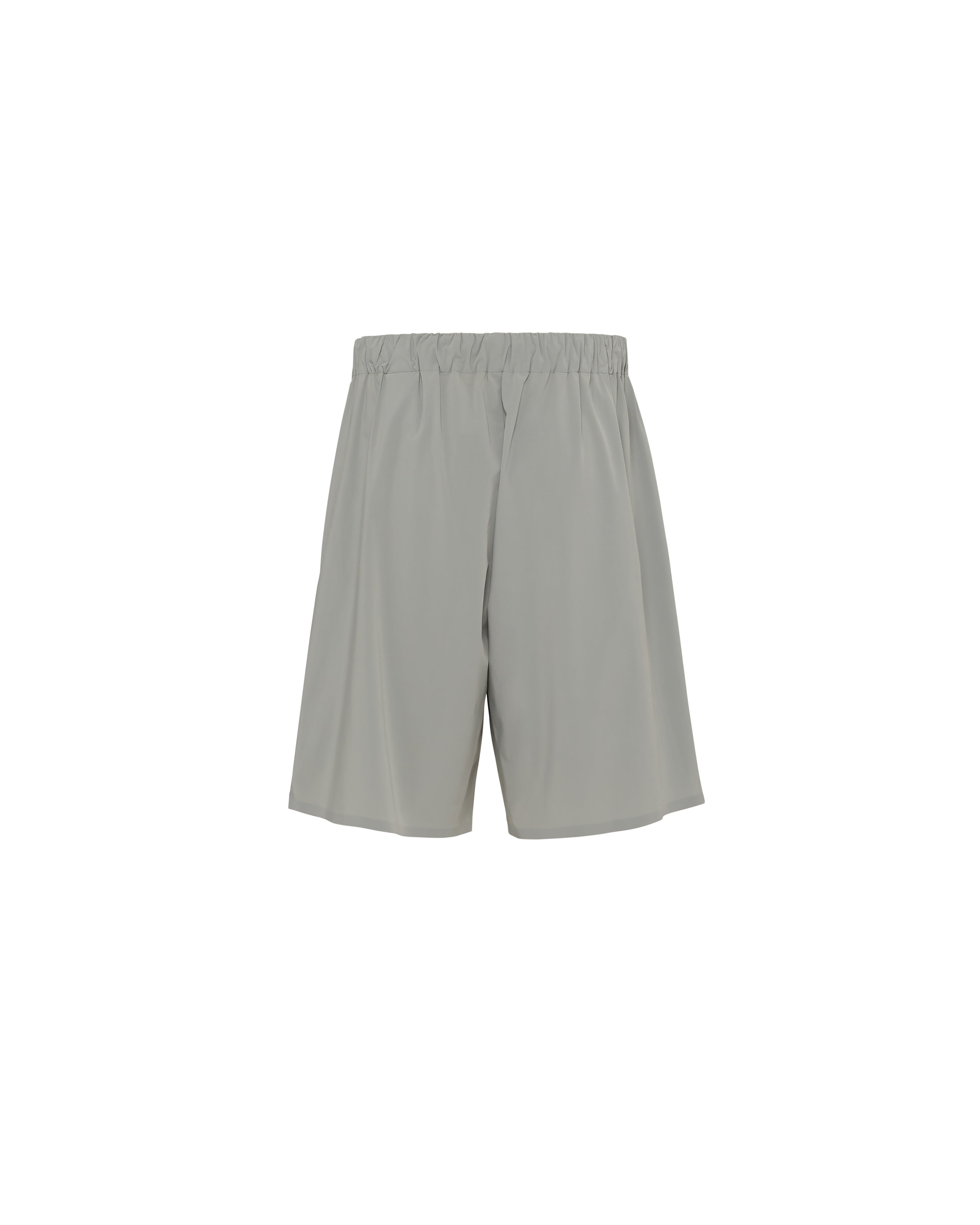 Prada Luna Rossa Pantaloni Nylon Stretch Grigio Uomo