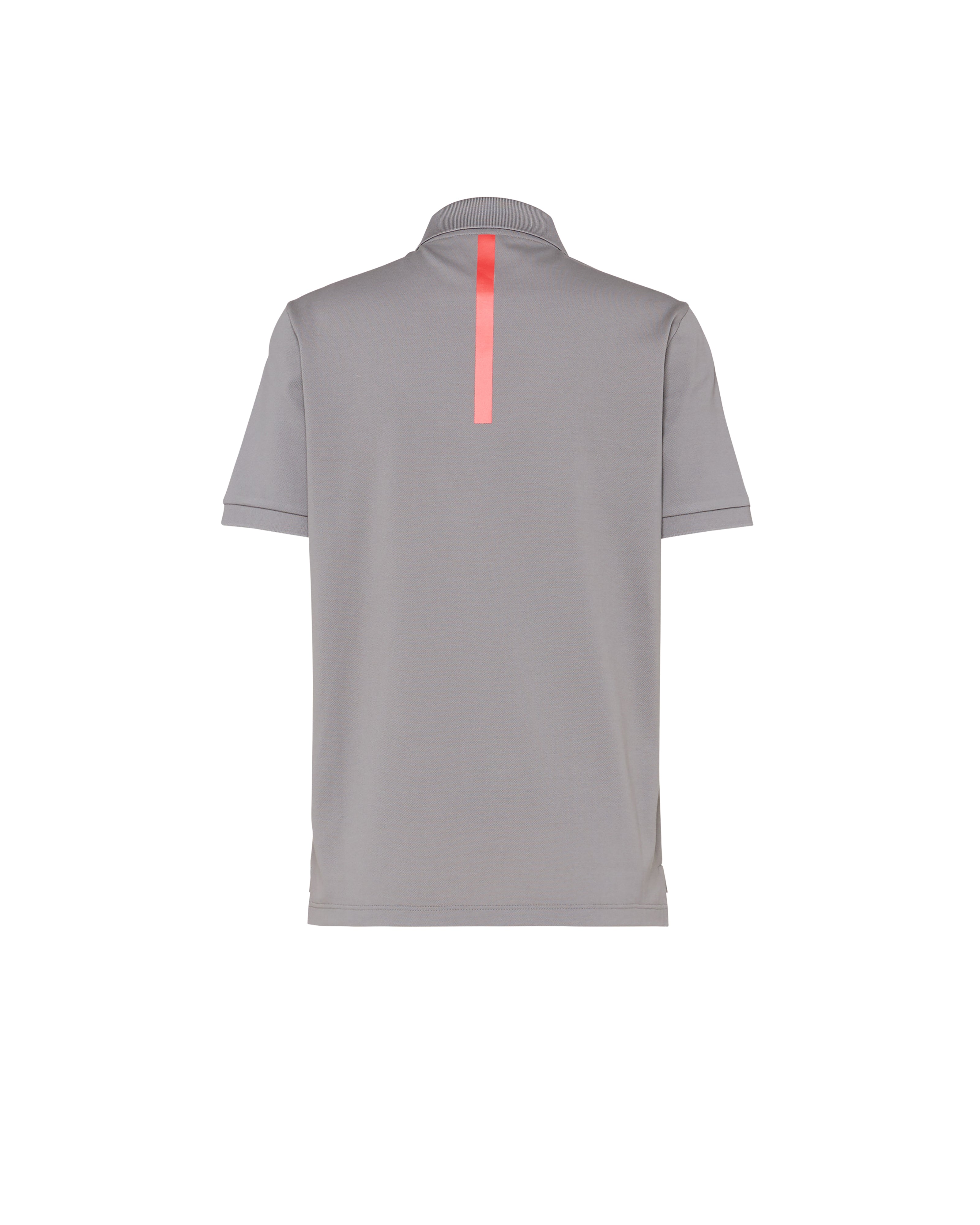 トップス 03ss Prada luna rossa gray Polo shirts Prada Luna Rossa Jersey Piquet Grigio Donna