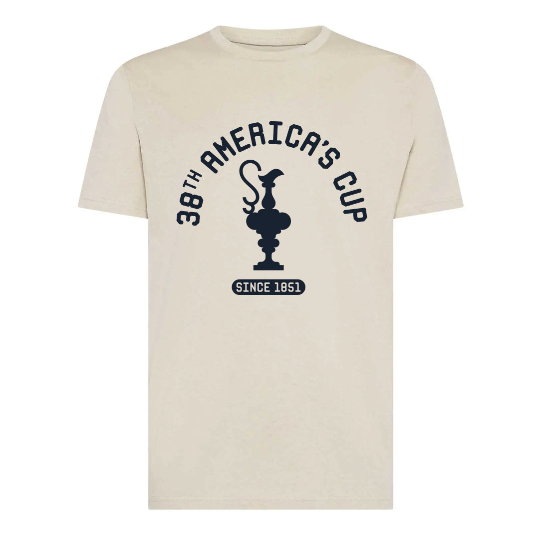 T-shirt America's Cup 38 SINCE1851, Off-White