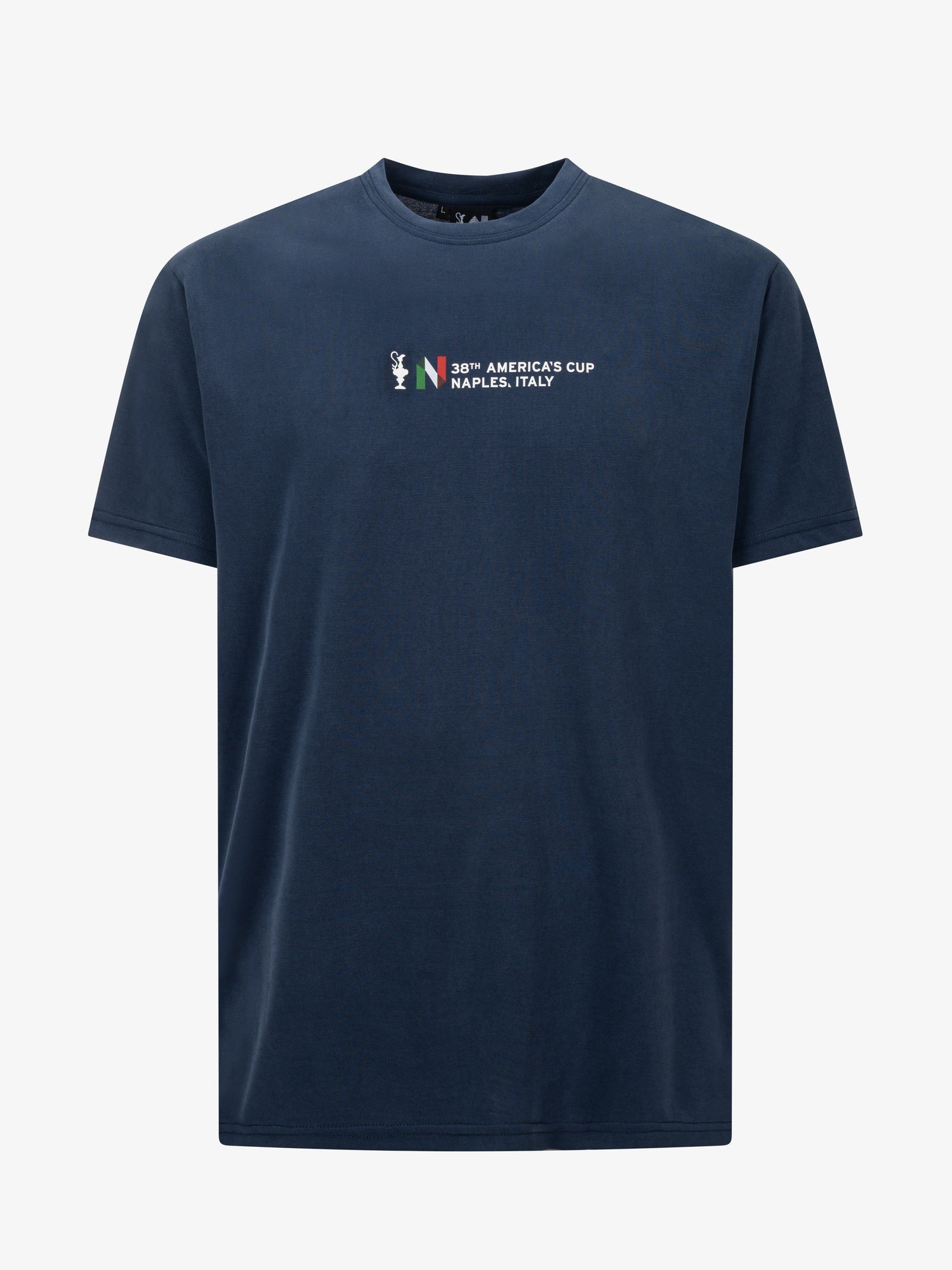 America's Cup 38 Road to Napoli Modal T-Shirt , Navy Blue