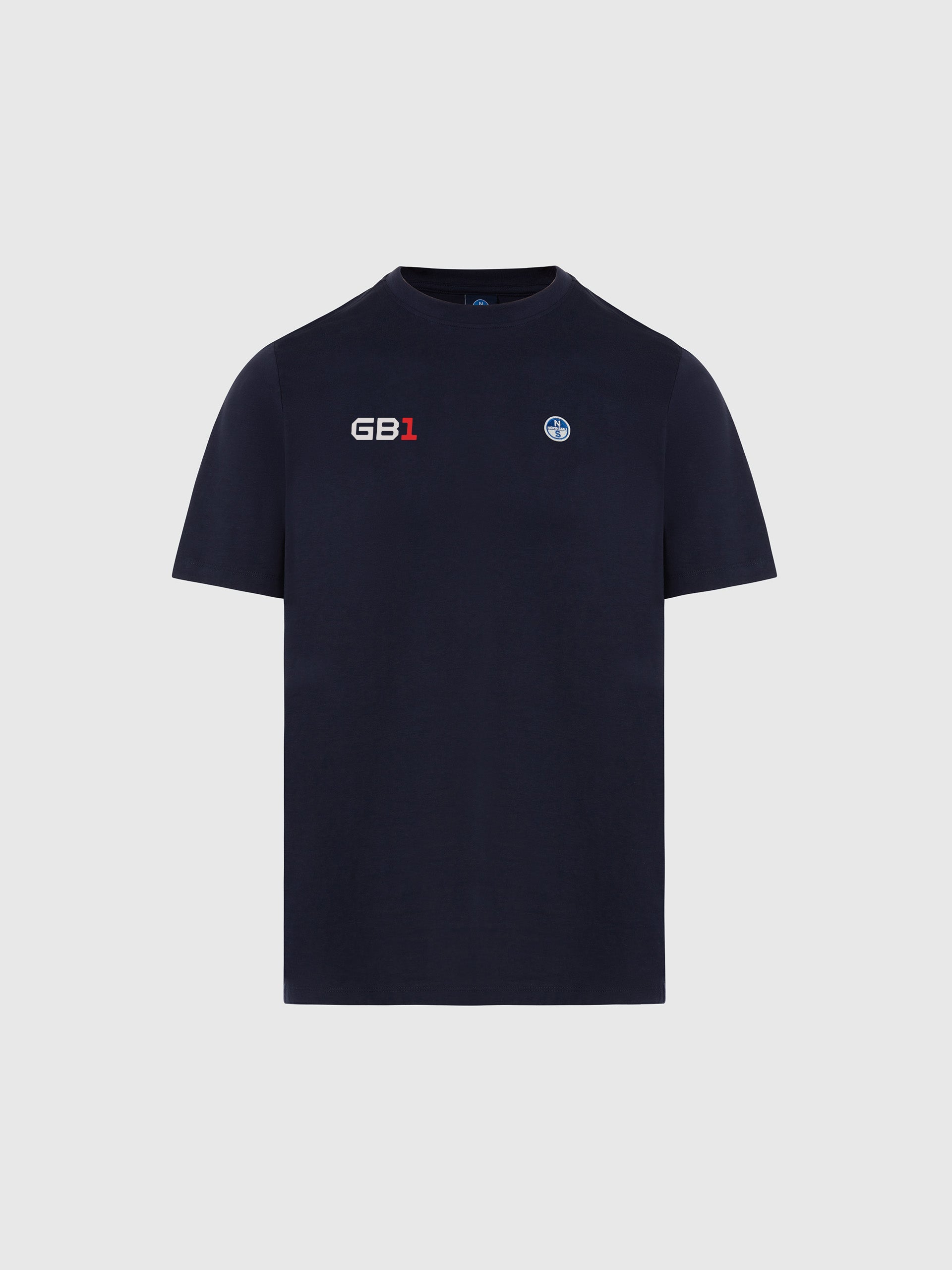 T-shirt a Maniche Corte Basic Bollo North Sails GB1, Blu Navy