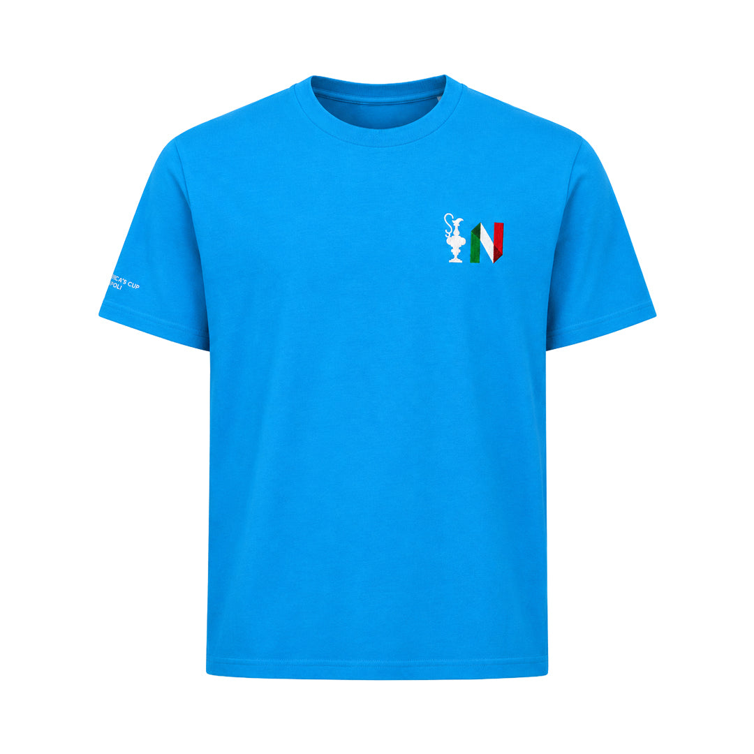 T-Shirt America's Cup 38 Road to Napoli, Azzurra