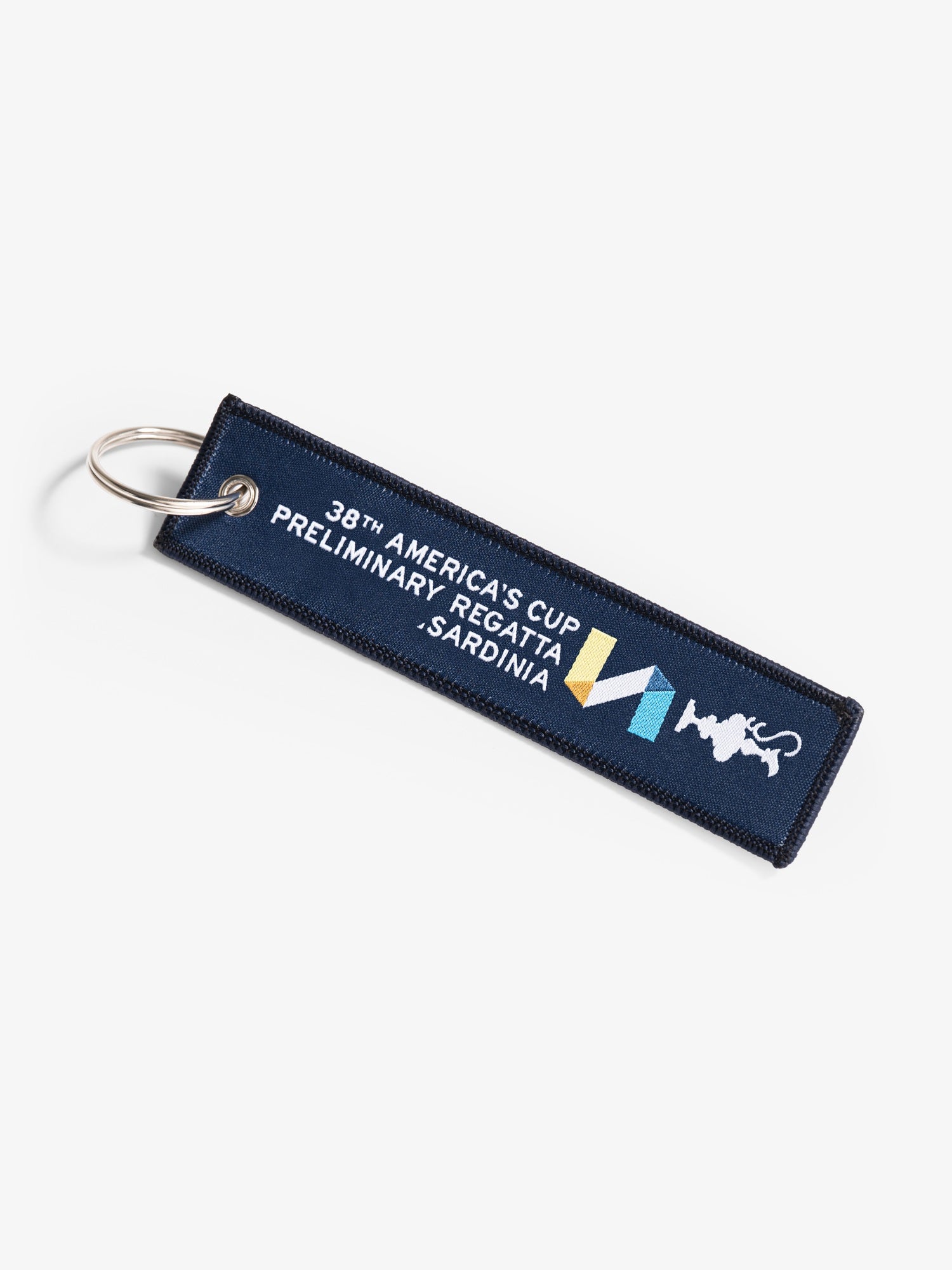 Portachiavi in tessuto America's Cup 38 Sardinia Edition, Navy Blue
