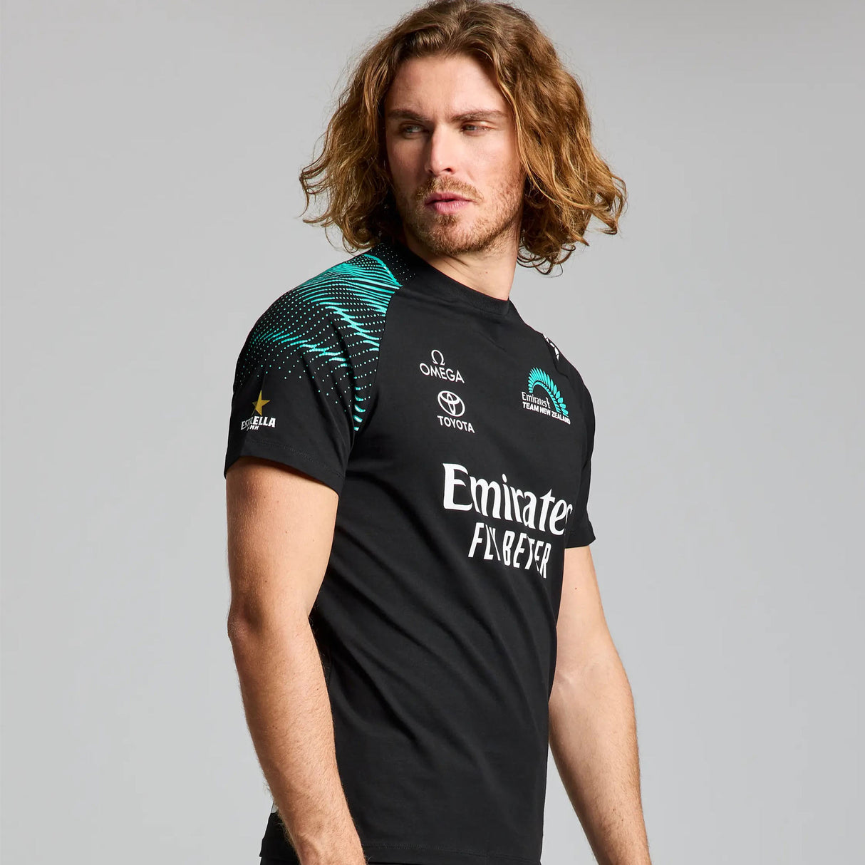 SLAM Men's Emirates Team New Zealand Deck T-Shirt