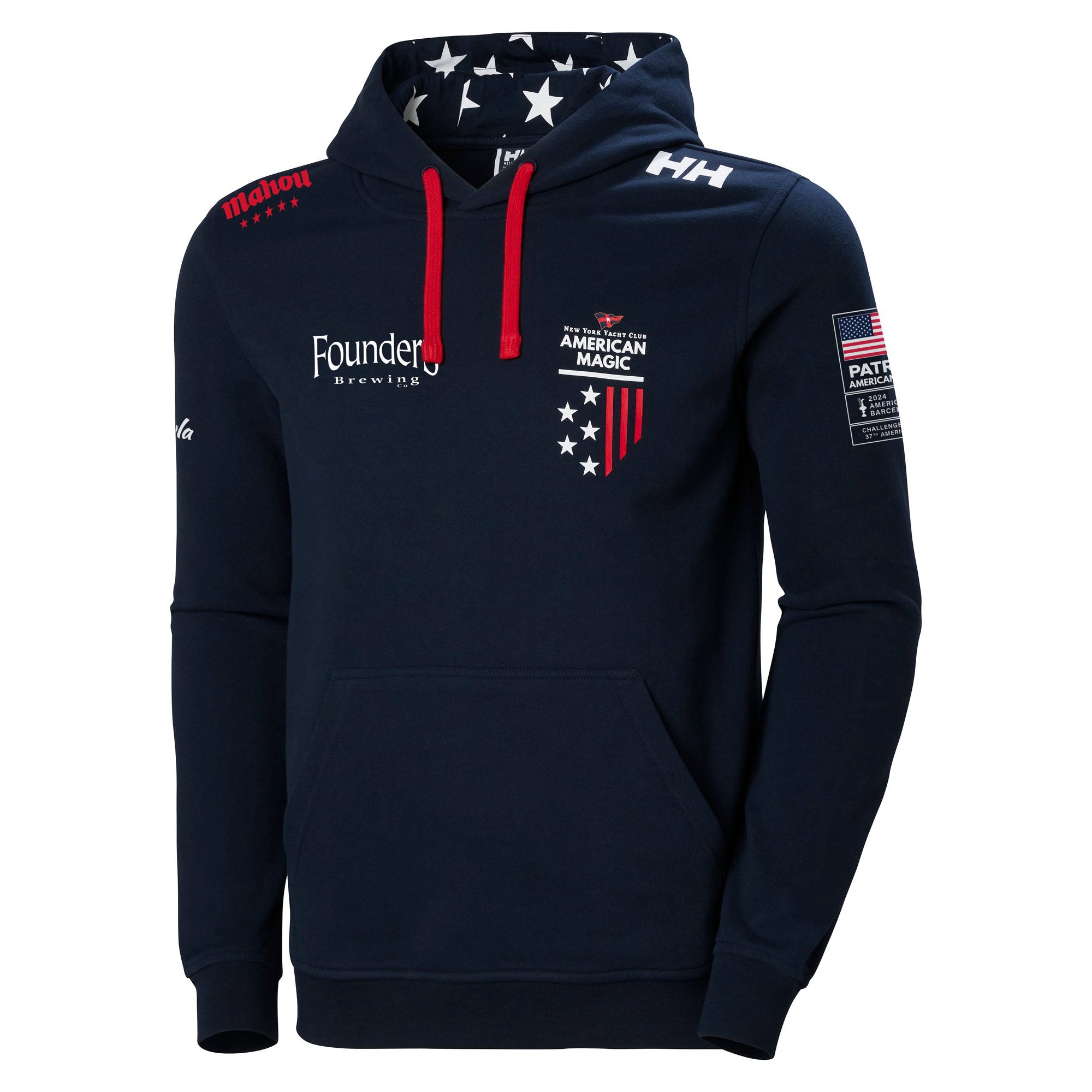 Helly Hansen Men s American Magic Cotton Hoodie 2024 37th Americas Cup Store