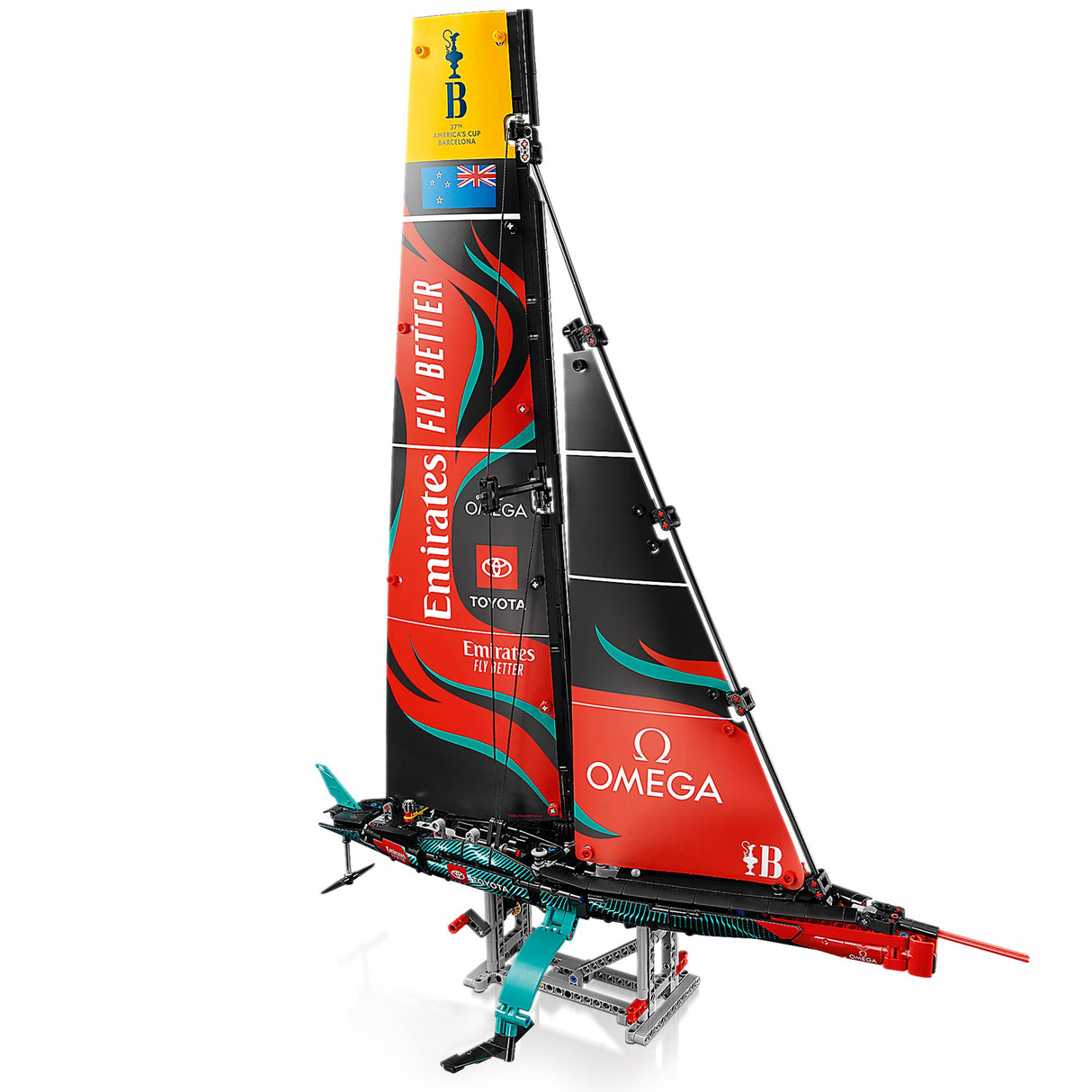 Emirates Team New Zealand AC37 Lego Yacht - Technic