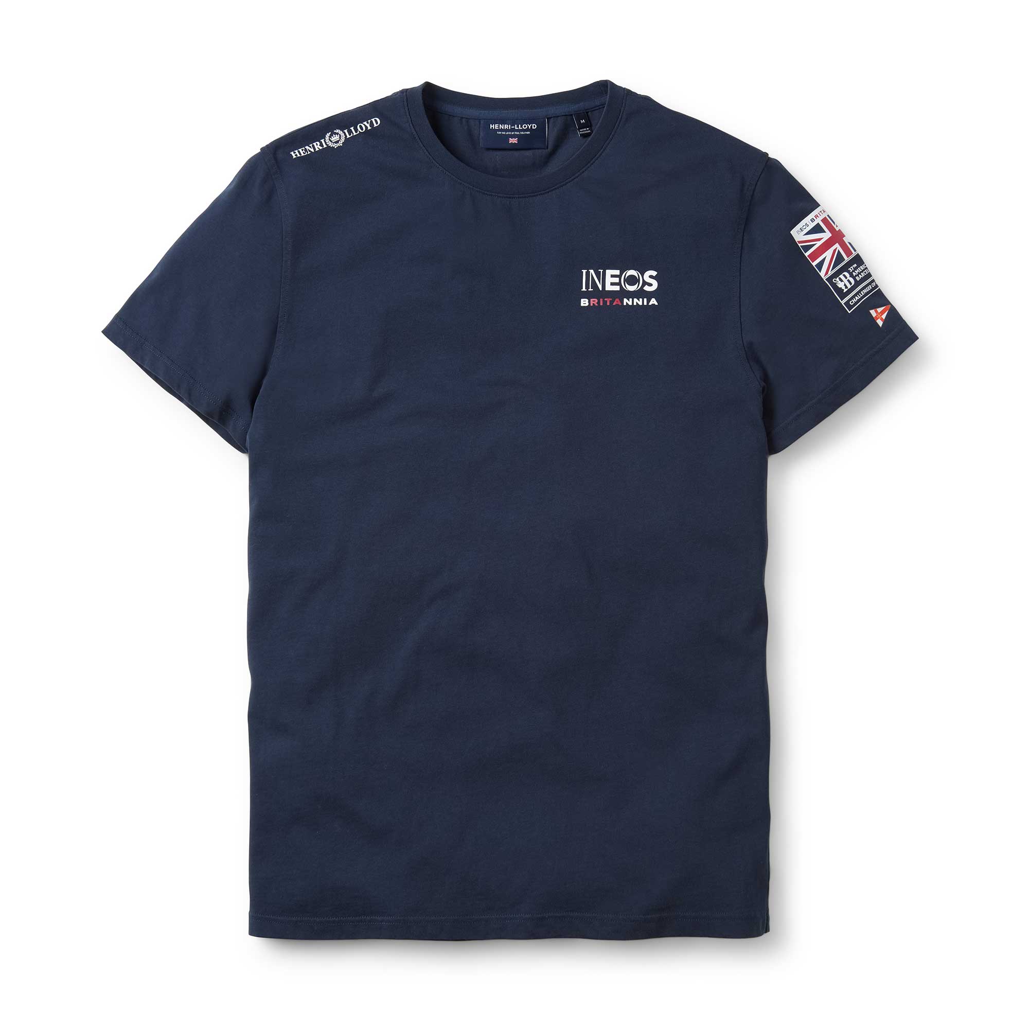 Henri Lloyd Men s Ineos Britannia Supporter T Shirt 37th Americas Cup Store